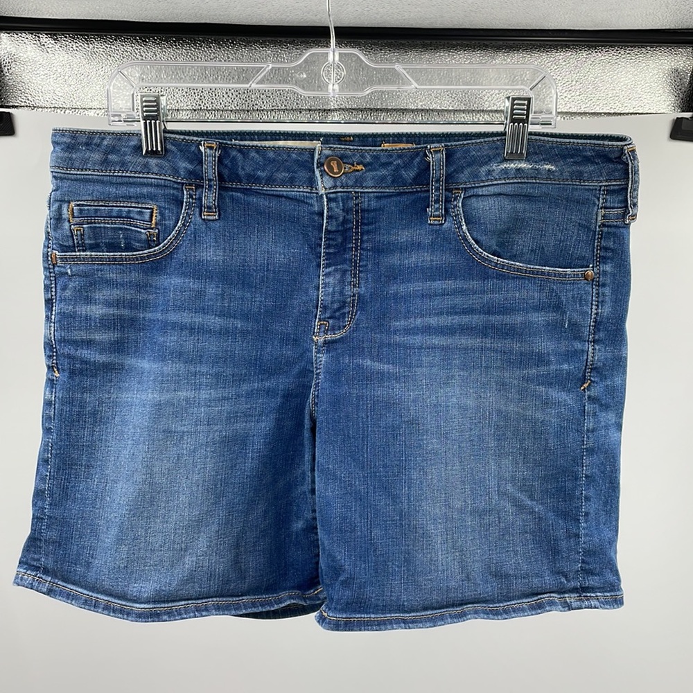 Anthropologie Pilcro and the Letterpress Denim Hotshot Shorts Size 31